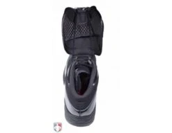 New Balance V3 Black & White Mid-Cut Umpire Plate Shoes -Ump Attire Clothing Store MU460XT3 New Balance V3 Black White Mid Cut Umpire Plate Shoes Top View with Plate Up