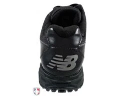 New Balance V3 All-Black Low-Cut Umpire Base Shoes -Ump Attire Clothing Store MU950AK3 New Balance V3 All Black Low Cut Umpire Base Shoes Back View