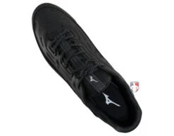 Mizuno Ambition 3 All-Surface All-Black Low-Cut Field Shoes -Ump Attire Clothing Store MZ AB3L BL Mizuno Ambition 3 All Surface All Black Low Cut Field Shoes top