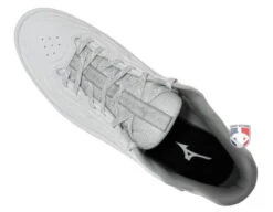Mizuno Ambition 3 All-Surface White Volleyball Referee Shoes -Ump Attire Clothing Store MZ AB3L WH Mizuno Ambition 3 All Surface White Low Cut Shoes top