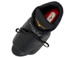 Mizuno Pro Wave Black & White Mid-Cut Umpire Plate Shoes -Ump Attire Clothing Store Mizuno Mid Cut Plate Umpire Shoes top