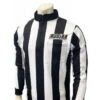 New Jersey (NJSIAA) 2 1/4" Stripe Foul Weather Football And Lacrosse Referee Shirt 1 New Jersey (NJSIAA) 2 1/4" Stripe Foul Weather Football And Lacrosse Referee Shirt -Ump Attire Clothing Store NEWUSA730NJPicture 1296x