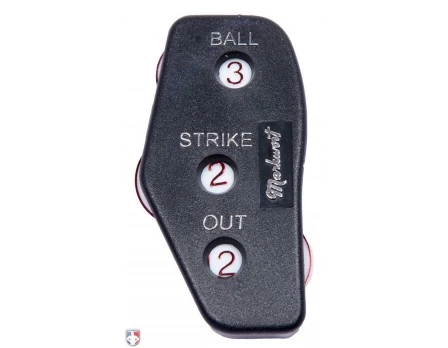 Markwort Oversized Balls First 3-Dial Plastic Umpire Indicator - 3/2/2 Count 3 Markwort Oversized Balls First 3-Dial Plastic Umpire Indicator - 3/2/2 Count