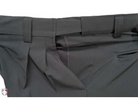Smitty Performance Poly Spandex Charcoal Grey Umpire Combo Pants With Expander Waistband 4 Smitty Performance Poly Spandex Charcoal Grey Umpire Combo Pants With Expander Waistband - Image 2