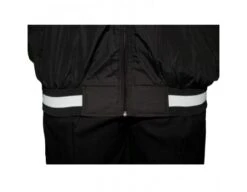 Smitty Collegiate Style Basketball Referee Jacket - Black With White Trim 20 Smitty Collegiate Style Basketball Referee Jacket - Black With White Trim -Ump Attire Clothing Store S227 BK Bottom Elastic