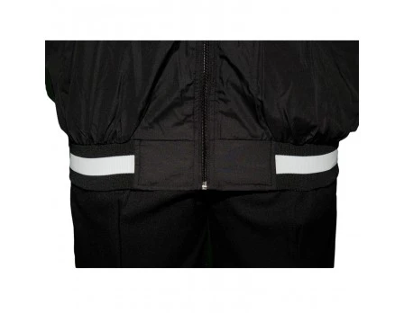 Smitty Collegiate Style Basketball Referee Jacket - Black With White Trim 9 Smitty Collegiate Style Basketball Referee Jacket - Black With White Trim - Image 7