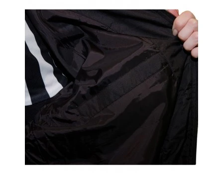 Smitty Collegiate Style Basketball Referee Jacket - Black With White Trim 6 Smitty Collegiate Style Basketball Referee Jacket - Black With White Trim - Image 4