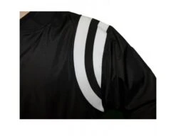 Smitty Collegiate Style Basketball Referee Jacket - Black With White Trim 25 Smitty Collegiate Style Basketball Referee Jacket - Black With White Trim -Ump Attire Clothing Store S227 BK Shoulder Stripes