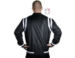 Smitty Collegiate Style Basketball Referee Jacket - Black With White Trim 23 Smitty Collegiate Style Basketball Referee Jacket - Black With White Trim -Ump Attire Clothing Store S227B Back