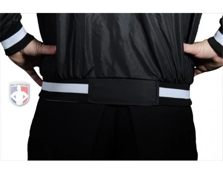 Smitty Collegiate Style Basketball Referee Jacket - Black With White Trim 13 Smitty Collegiate Style Basketball Referee Jacket - Black With White Trim - Image 11