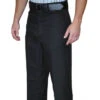 Smitty Athletic Fit Flat Front Referee Pants With Belt Loops -Ump Attire Clothing Store S275 Smitty Athletic Fit Flat Front Referee Pants with Western Cut Pockets Front View