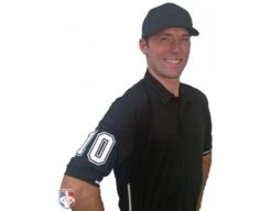 Smitty Vertical Stripe Umpire Shirt - Black 18 Smitty Vertical Stripe Umpire Shirt - Black -Ump Attire Clothing Store S310 BK with N4 SUB WBW 2