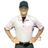Smitty Major League Replica Umpire Shirt - Pink With Black -Ump Attire Clothing Store S312 PK Smitty Major League Replica Umpire Shirt Pink with Black worn front 1