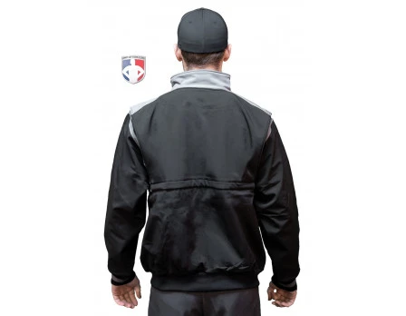 Smitty Major League Replica Thermal Umpire Jacket - Black With Charcoal Grey 7 Smitty Major League Replica Thermal Umpire Jacket - Black With Charcoal Grey - Image 5