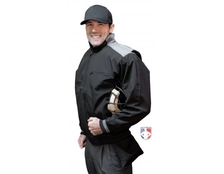 Smitty Major League Replica Thermal Umpire Jacket - Black With Charcoal Grey 8 Smitty Major League Replica Thermal Umpire Jacket - Black With Charcoal Grey - Image 6