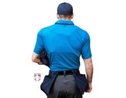 Smitty NCAA Softball Short Sleeve Body Flex Men's Umpire Shirt - Bright Blue -Ump Attire Clothing Store S345 BB Smitty NCAA Softball Short Sleeve Body Flex Mens Umpire Shirt Bright Blue back plate 1