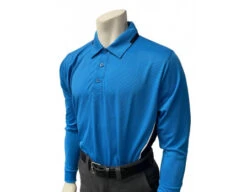 Smitty NCAA Softball Long Sleeve Body Flex Men's Umpire Shirt - Bright Blue -Ump Attire Clothing Store S347 BB Smitty NCAA Softball Long Sleeve Body Flex Mens Umpire Shirt Bright Blue