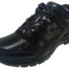 Smitty All-Black Umpire / Referee Field Shoes -Ump Attire Clothing Store SM FIELD Smitty Field Umpire Referee Shoes Front Angled View