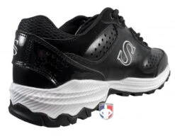 Smitty V2 Black & White Umpire / Referee Field Shoes -Ump Attire Clothing Store SM FIELDv2 Smitty V2 Black White Umpire Referee Field Shoes heel inside