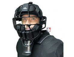 All-Star 4" Umpire Throat Guard -Ump Attire Clothing Store TG3Y 4 All Star 4 Umpire Throat Guard worn