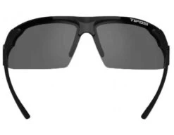 Tifosi Track Sunglasses - Gloss Black / Smoke -Ump Attire Clothing Store TIF TRACK GB Tifosi Track Sunglasses Gloss Black Smoke Front View
