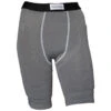 ThighPro Women's Protective Umpire Compression Shorts - Gray