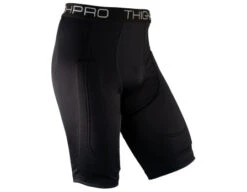 ThighPro Men's Protective Umpire Compression Shorts - Black 7 ThighPro Men's Protective Umpire Compression Shorts - Black -Ump Attire Clothing Store ThighPro Black 1
