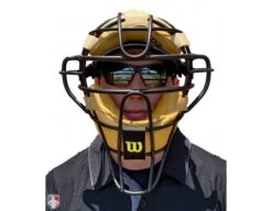 Tifosi Intense Sunglasses - Gloss Black / Smoke -Ump Attire Clothing Store Tifosi Intense Sunglasses Gloss Black Smoke Worn Front View in Mask