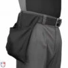 Smitty Professional Style Cloth Umpire Ball Bag 1 Smitty Professional Style Cloth Umpire Ball Bag -Ump Attire Clothing Store U112P BK Smitty Proessional Black Umpire Ball Bag Worn Side