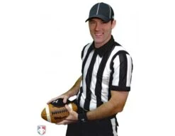 Under Armour Undeniable Football Referee Towel -Ump Attire Clothing Store UA FB TOWEL BK Under Armour Undeniable Football Referee Towel Worn Being Used with Football