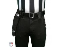 Under Armour Undeniable Football Referee Towel -Ump Attire Clothing Store UA FB TOWEL BK Under Armour Undeniable Football Referee Towel Worn on Blet Closeup