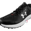 Under Armour Yard Turf Black & White Field Shoes 2 Under Armour Yard Turf Black & White Field Shoes -Ump Attire Clothing Store UA YT Under Armour Yard Turf Black White Field Shoes Charged Default wm 1