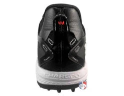 Under Armour Yard Turf Black & White Field Shoes -Ump Attire Clothing Store UA YT Under Armour Yard Turf Black White Field Shoes Charged Heel wm 1