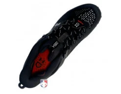 Under Armour Yard Turf Black & White Field Shoes -Ump Attire Clothing Store UA YT Under Armour Yard Turf Black White Field Shoes Charged Top View wm 2