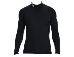 Under Armour V2 ColdGear Compression Long Sleeve Mock Shirt -Ump Attire Clothing Store UACG MOCK2 BK Under Armour ColdGear Long Sleeve Fitted Mock Shirt