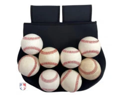 UMPLIFE Weather-Tek Pro Ball Bag - Without Inside Pockets -Ump Attire Clothing Store ULF BALL BKUmplife Weather Tek Pro Neoprene Ball Bag Baseballs 1