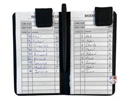 UMPLIFE XL Magnetic “Book” Style 6.5” Umpire Lineup Card Holder 7 UMPLIFE XL Magnetic “Book” Style 6.5” Umpire Lineup Card Holder - Image 5