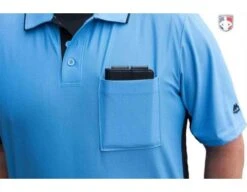 Pro Grade Magnetic "Book" Style 6" Umpire Lineup Card Holder / Game Card Referee Wallet -Ump Attire Clothing Store ULF PRO PRO GRADE MAGNETIC BOOK STYLE UMPIRE LINEUP CARD HOLDER GAME CARD REFEREE WALLET IN BLUE POCKET 1