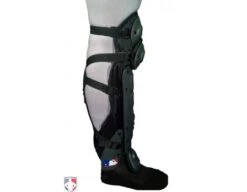 UMPLIFE Flex Umpire Shin Guard Harness 10 UMPLIFE Flex Umpire Shin Guard Harness -Ump Attire Clothing Store ULF SGSTRAP UMPLIFE Flex Shin Guard Straps Worn Side View