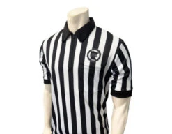 Minnesota (MSHSL) 1" Stripe Short Sleeve Lacrosse Referee Shirt