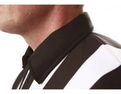 Smitty 2 1/4" Stripe Long Sleeve Football Referee Shirt With CHEST USA FLAG 11 Smitty 2 1/4" Stripe Long Sleeve Football Referee Shirt With CHEST USA FLAG -Ump Attire Clothing Store USA110COLLAR 1