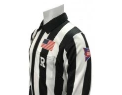 Smitty CFO College 2" Dye Sublimated Long Sleeve Football Referee Shirt -Ump Attire Clothing Store USA116CFO Smitty Long Sleeve CFO Football Referee Shirt