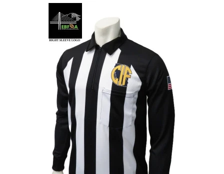 California (EBFOA) 2 1/4" Stripe Rainy Weather Water Repellent Football Referee Shirt 3 California (EBFOA) 2 1/4" Stripe Rainy Weather Water Repellent Football Referee Shirt