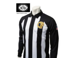California (NCFOA) 2 1/4" Stripe Cold Weather Water Resistant Football Referee Shirt