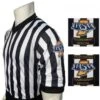 Indiana (IHSAA) 1" Stripe Body Flex Men's V-Neck Referee Shirt