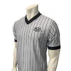 Arkansas (AOA) Body Flex Grey V-Neck Men's Referee Shirt -Ump Attire Clothing Store USA205AR FLEX