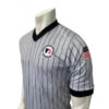 Iowa Girls (IGHSAU) Grey V-Neck Short Sleeve Referee Shirt -Ump Attire Clothing Store USA205IGU 1