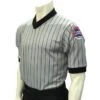 Missouri (MSHSAA) Grey V-Neck Short Sleeve Referee Shirt -Ump Attire Clothing Store USA205MOcrop