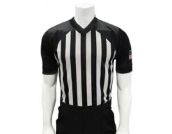 Smitty NCAA Performance Mesh Basketball Referee Shirt -Ump Attire Clothing Store USA216 Smitty NCAA Basketball Referee Shirt Front View 1