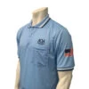 Arkansas (AOA) Short Sleeve Umpire Shirt - Powder Blue 2 Arkansas (AOA) Short Sleeve Umpire Shirt - Powder Blue -Ump Attire Clothing Store USA300AR PB